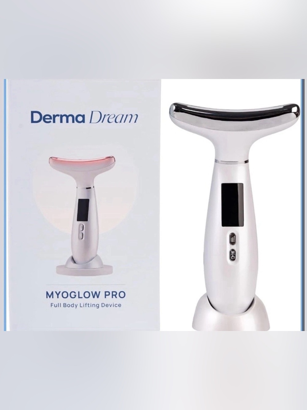 Skin Tightening Lymphatic Drainage Massager Derma Dream  Myoglow Device